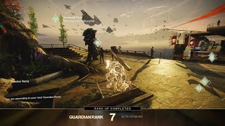 Guardian Rank 8 Requirements amp Guardian Rank 7 Upgrade Ceremony Destiny 2 [upl. by Ietta]