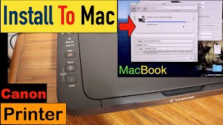 How To Install Canon Printer To Mac [upl. by Rego639]