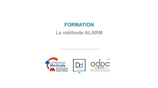 Formation  La méthode ALARM [upl. by Defant818]