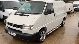 5 cylinder diesel cold start VW Transporter T4 25 TDI [upl. by Kopple]