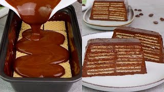 Wafer nougat a delicious taste dessert very easy to prepare [upl. by Nedda]