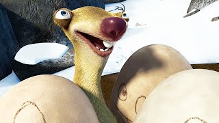 ICE AGE DAWN OF THE DINOSAURS Clip  quotDinosaur Eggsquot 2009 [upl. by Judas]