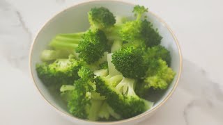 How To Steam Broccoli Without A Steamer [upl. by Nednyl]