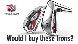 Would I buy the Wilson D300 irons  Review [upl. by Sinnel915]