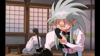 Tenchi Muyo  Ryoko Tricks Mihoshi With A Phone Call English Dubbed [upl. by Niknar]