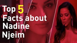 Top 5 Facts about Nadine Njeim [upl. by Acenom]