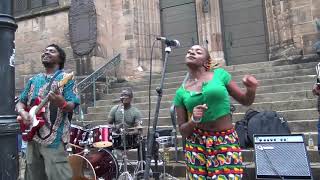 Rising FireAfrican Reggae Band live Fullshow Concert  Terra Tech Festival on 6July 2019 [upl. by Keefe]