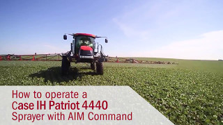 Case IH Patriot 4440 Sprayer WalkThrough [upl. by Dud]