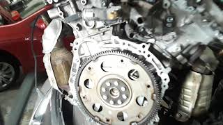 How to remove engine 2007 Lexus ES 350 Part 1 [upl. by Irrabaj]