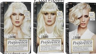 LOreal Preference Extreme Platinum Hair Dye [upl. by Assenad]