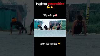 Pushup challenge competition 🎯🏆pushups pushupchallenge fitness motivation trending challenge [upl. by Helms]