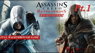 ASSASSINS CREED REVELATIONS  Sequence 1 A Sort of Homecoming 100 sync  FULL WALKTHROUGH GAME [upl. by Asilam]