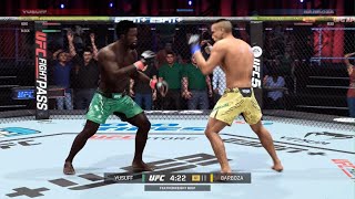 EA SPORTS UFC 5 Flawless Spinning heel kick by barboza 🐐🐐 [upl. by Shea]