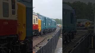 NYMR  Class 37 coming into Grosmont Station [upl. by Airetnuhs]