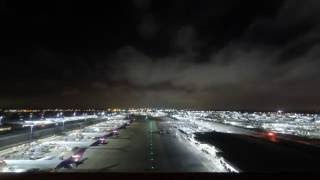 Time Lapse of FedEx Memphis Hub Operations [upl. by Hareehat617]