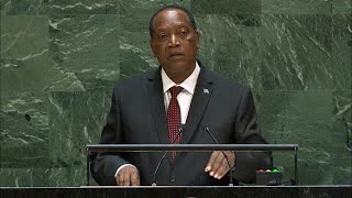 🇹🇿 Tanzania  Minister for Foreign Affairs Addresses General Debate 74th Session [upl. by Ahsekyt]