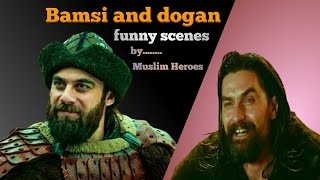 Bamsi and dogan funny moments  Ertugrul ghazi Urdu  Muslim Heroes [upl. by Ymma369]