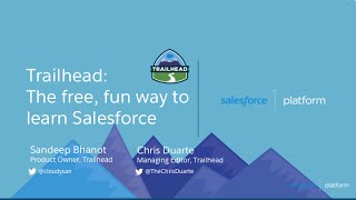 Trailhead the Free Fun Way to Learn Salesforce [upl. by Esirrehc919]