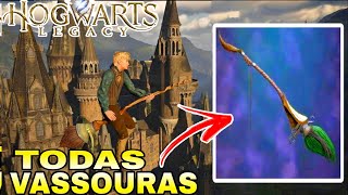 Hogwarts Legacy Como Conseguir Todas as Vassouras [upl. by Yemirej]