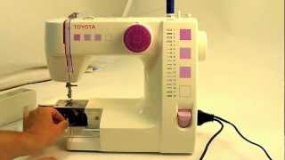 TOYOTA sewing machine RS2000 Series  Start sewing in 2min30s Easy Sewing [upl. by Maddeu]