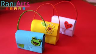 BOLSAS DE ORIGAMI  PASO A PASO [upl. by Isherwood]