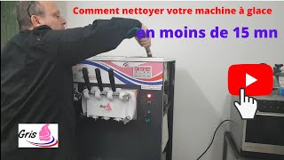 Comment Nettoyer une machine a glace à litalienne [upl. by Harmaning]