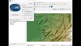 QSWAT Tutorial One  on Watershed Delineation [upl. by Ahtimat]