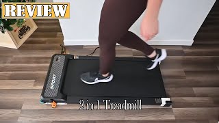 FUNRAY Multifunction Treadmill Review  2 in 1 Treadmill amp Massage Walking Pad [upl. by Diehl]