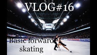 Forward skating figure skating [upl. by Atinauq]