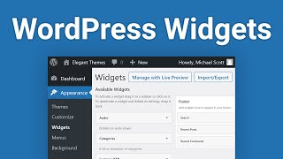 WordPress Widgets The Complete Guide [upl. by Junko576]