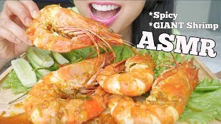 ASMR SPICY GIANT SHRIMP THAI BOIL EATING SOUNDS NO TALKING  SASASMR [upl. by Lovmilla639]