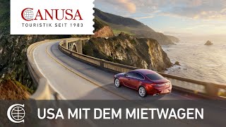 Autoreise durch die USA  CANUSA Reisetalk [upl. by Latona]