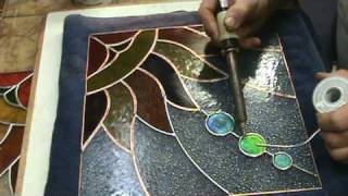 stained glass how to ideas sg9b sun project [upl. by Rosamund]