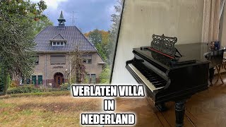 VERLATEN VILLA in NEDERLAND van een BEROEMDE MUZIKANT  ALLES ACHTERGELATEN [upl. by Naahsar]