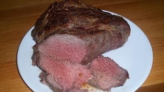 Beef CrossRib Roast Cooked in the Toaster Oven [upl. by Ihn]