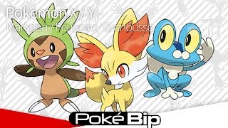 Pokémon X et Y  Les évolutions de Grenousse Marrison et Feunnec [upl. by Enihpled956]