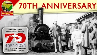 Talyllyn Railway 70th Anniversary  Founders Day 2021 [upl. by Gytle]