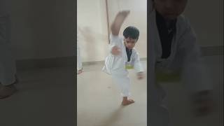 4 Year Fighter Shourya Dollyo Chagi Kick trending ytsports taekwondo dance comedy reels [upl. by Ditter303]