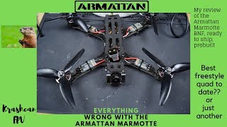 Armattan Marmotte BNFPNP ready to ship review ArmattanQuads Marmotte FPV [upl. by Cut]