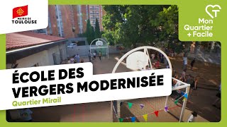 Lécole des Vergers rénovée et modernisée  Mon Quartier  Facile 💚 [upl. by Tserrof]