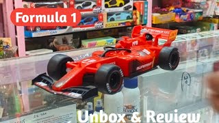 Unboxing Formula 1 RC Car  Drift Spray High Speed Rechargeable Car 118 Scale [upl. by Bast497]