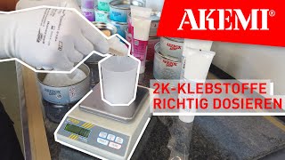 Richtiges Dosieren und Mischen von 2KEpoxidKlebstoffen der AKEPOX 2000 und 5000Serien [upl. by Sedecram]