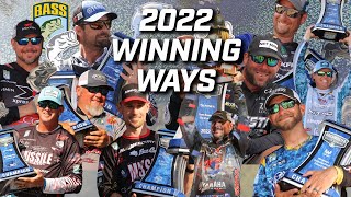 2022 Bassmaster Winner Circle 10 fishing tournament winners [upl. by Atoiganap246]