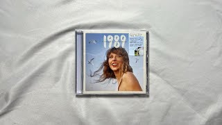 Taylor Swift  1989 Taylor’s Version Crystal Skies Blue Edition  CD Unboxing [upl. by Tyoh622]