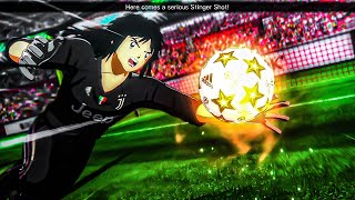 Juventus vs PSG in Captain Tsubasa [upl. by Wayland]