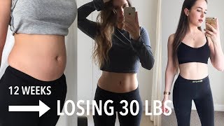 How I Lost 30 Lbs FAST In 12 Weeks The honest truth [upl. by Omissam603]