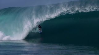 Laurie Towners Near Death Wipeout at Teahupoo [upl. by Nylekcaj]