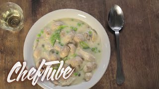 How to make Chicken Fricassee  Recipe in description [upl. by Publia]