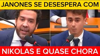 GRATIFICANTE NIKOLAS debate com JANONES que quase CHORA [upl. by Stoll174]