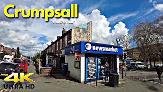 Crumpsall Manchester  4k  Walking Tour  2022 [upl. by Peedsaj]